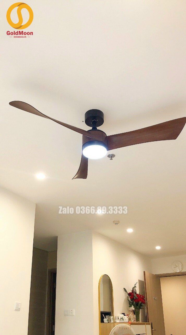 Quạt trần đèn trang trí đẹp GMG567 4