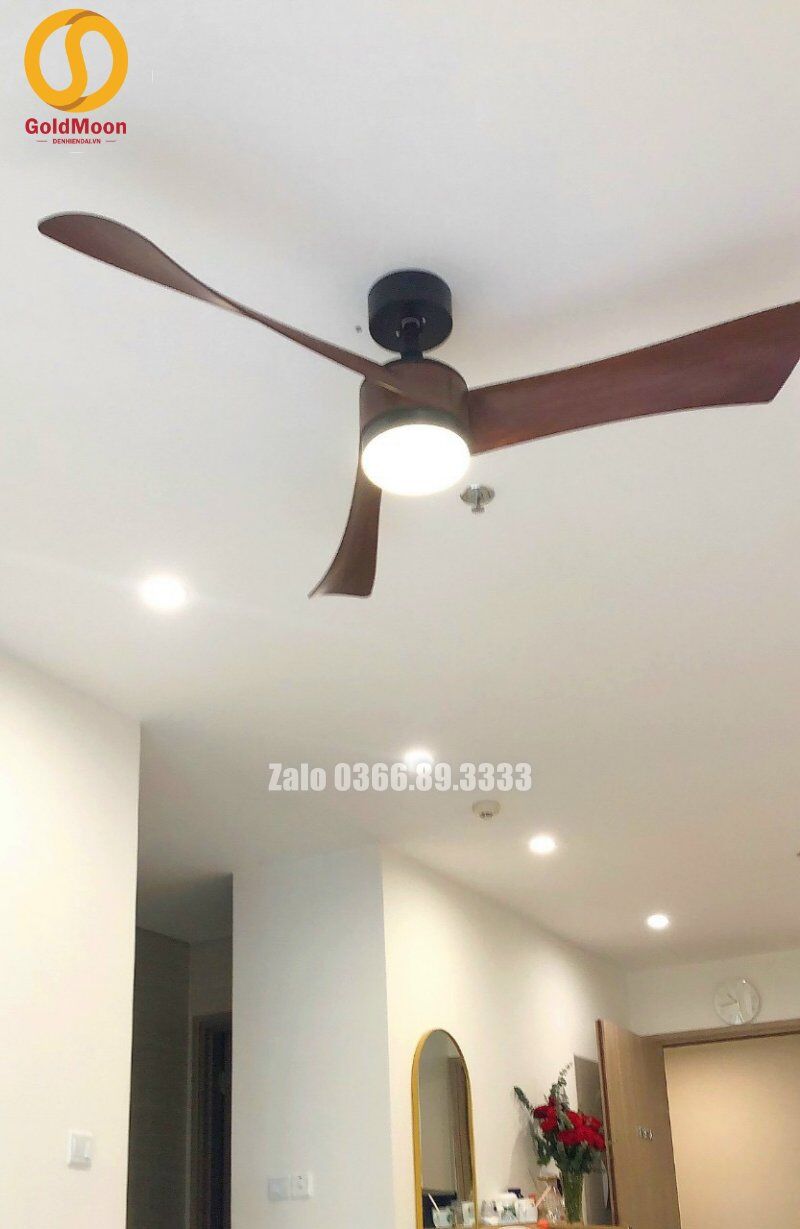Quạt trần đèn trang trí đẹp GMG567 5