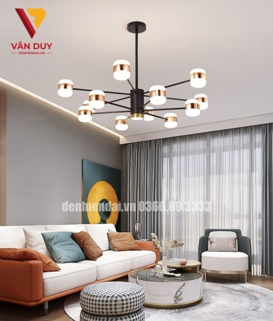 Đèn chùm Led hiện đại 22068 9