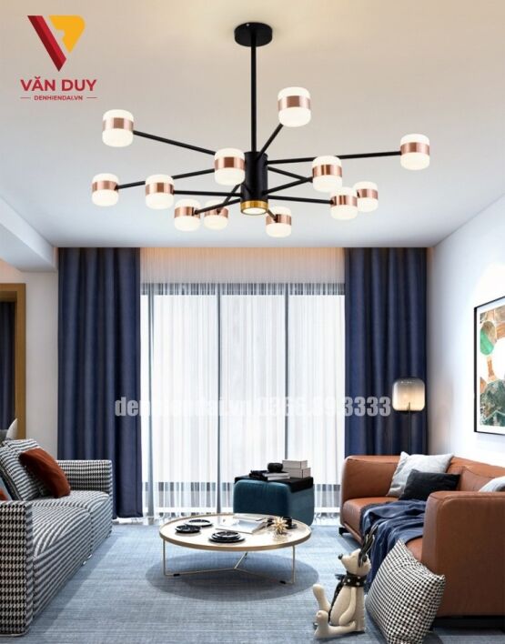 Đèn chùm Led hiện đại 22068 Den chum led hien dai 22069b 12
