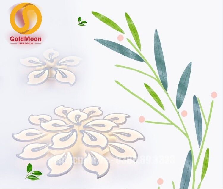 Đèn mâm ốp trần hiện đại 1050-12 7