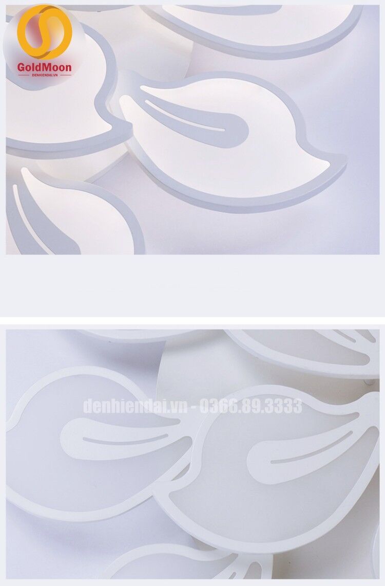 Đèn mâm ốp trần hiện đại 1050-12 8