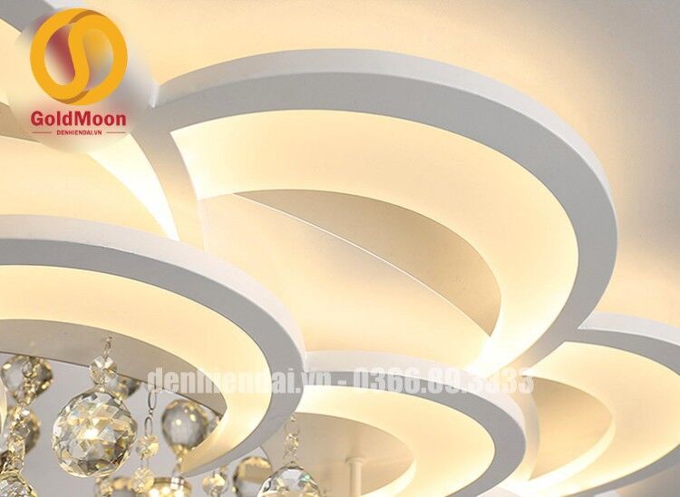 Đèn mâm ốp trần hiện đại 1067-16 7