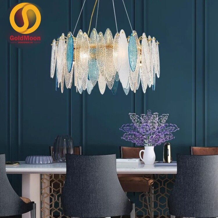 Đèn chùm pha lê phòng khách 8080 2