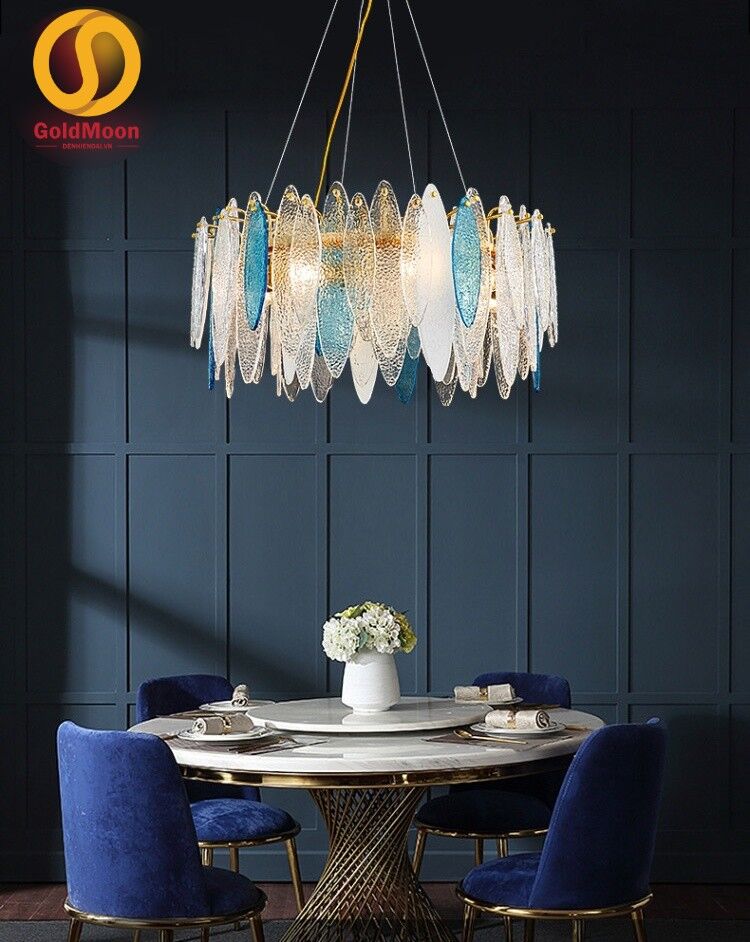 Đèn chùm pha lê phòng khách 8080 3