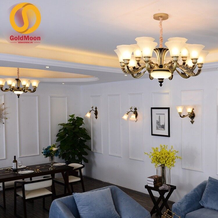 Đèn chùm tân cổ điển 88080T8 4