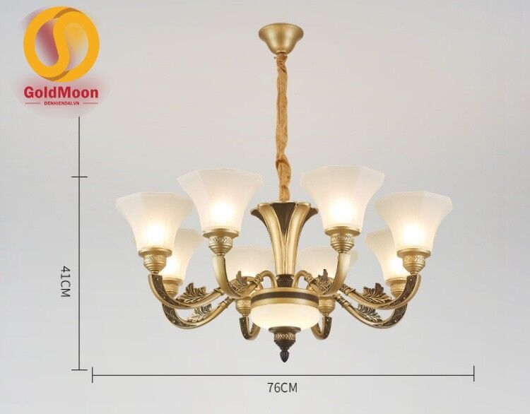 Đèn chùm tân cổ điển 88080T8 6