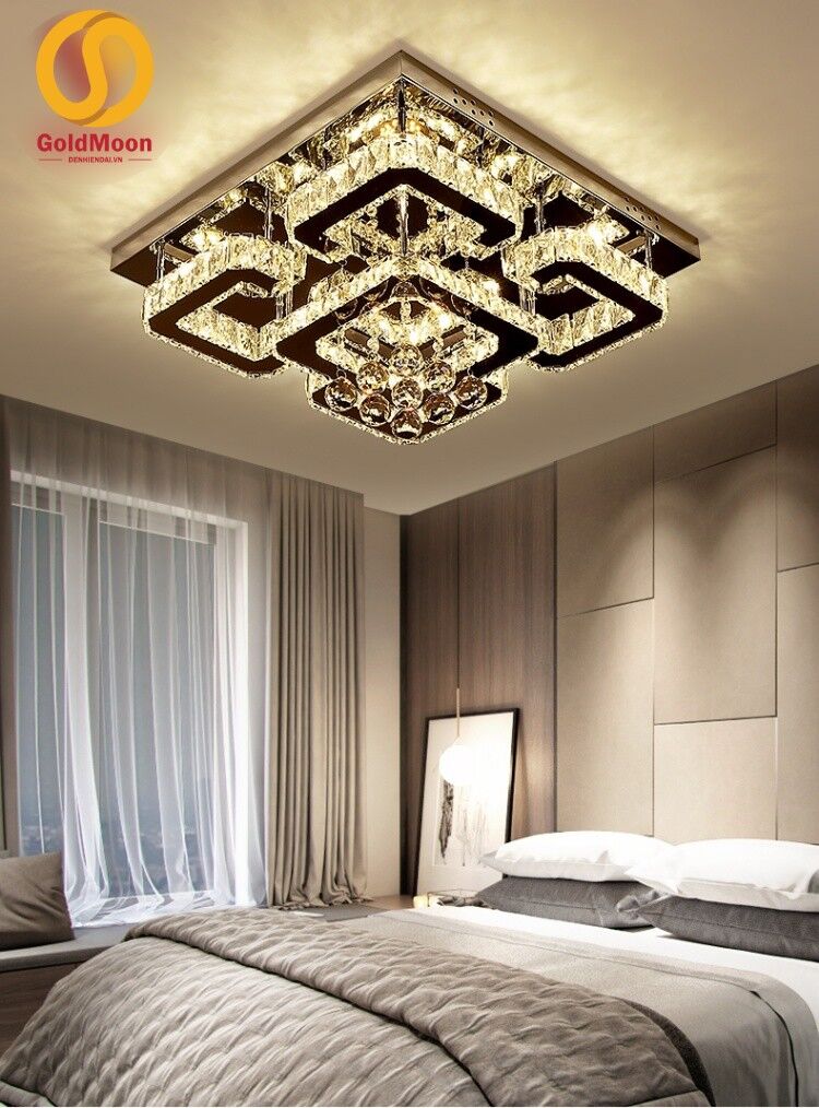Đèn mâm pha lê ốp trần 29204 3