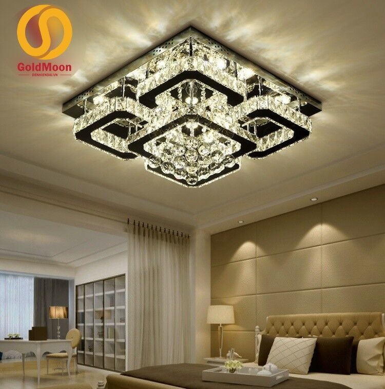 Đèn mâm pha lê ốp trần 29204 5