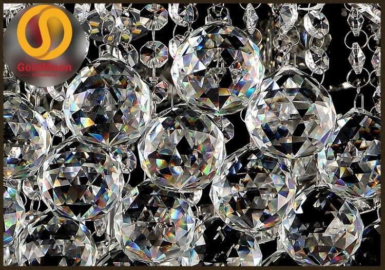 Đèn mâm pha lê ốp trần 29204 8