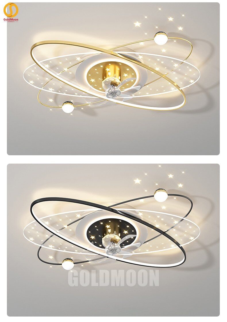 Đèn quạt ốp trần hiện đại 1120-B 8