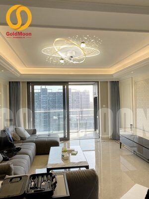 Đèn quạt ốp trần hiện đại 1120-Y Den quat op tran hien dai 1120 15