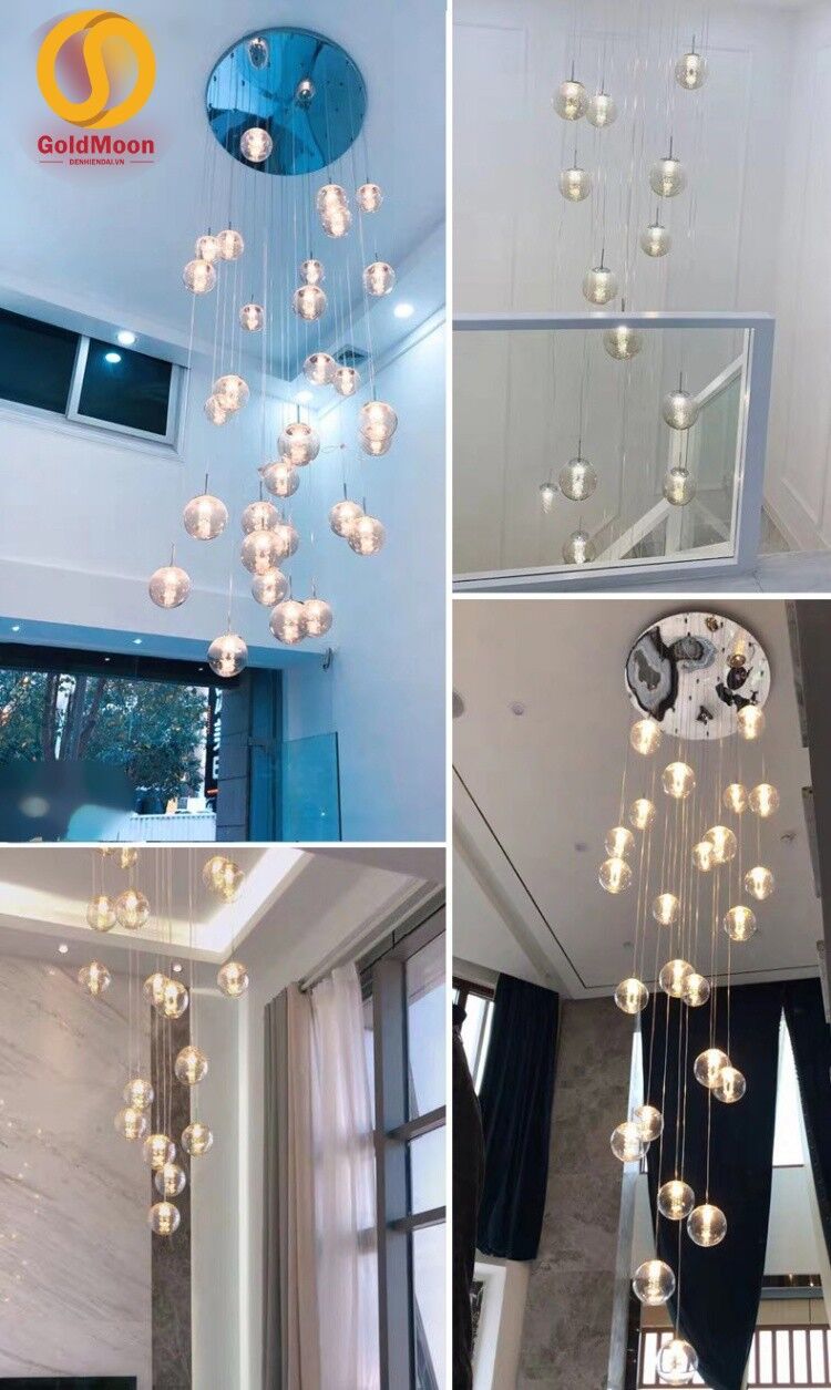 Đèn thả thông tầng hiện đại 3908 7