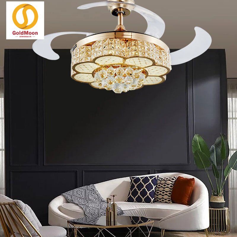 Quạt trần đèn giấu cánh GMF18 4